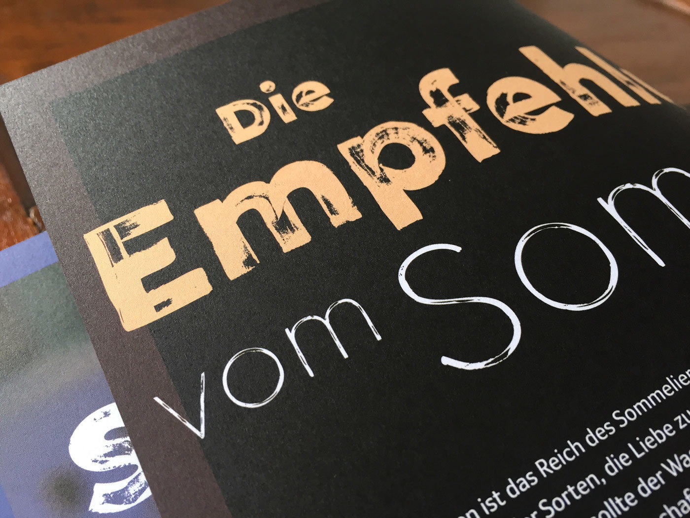 Fonts In Use Trans Gourmet Kaese Magazin Milk Design 11 Cera Brush
