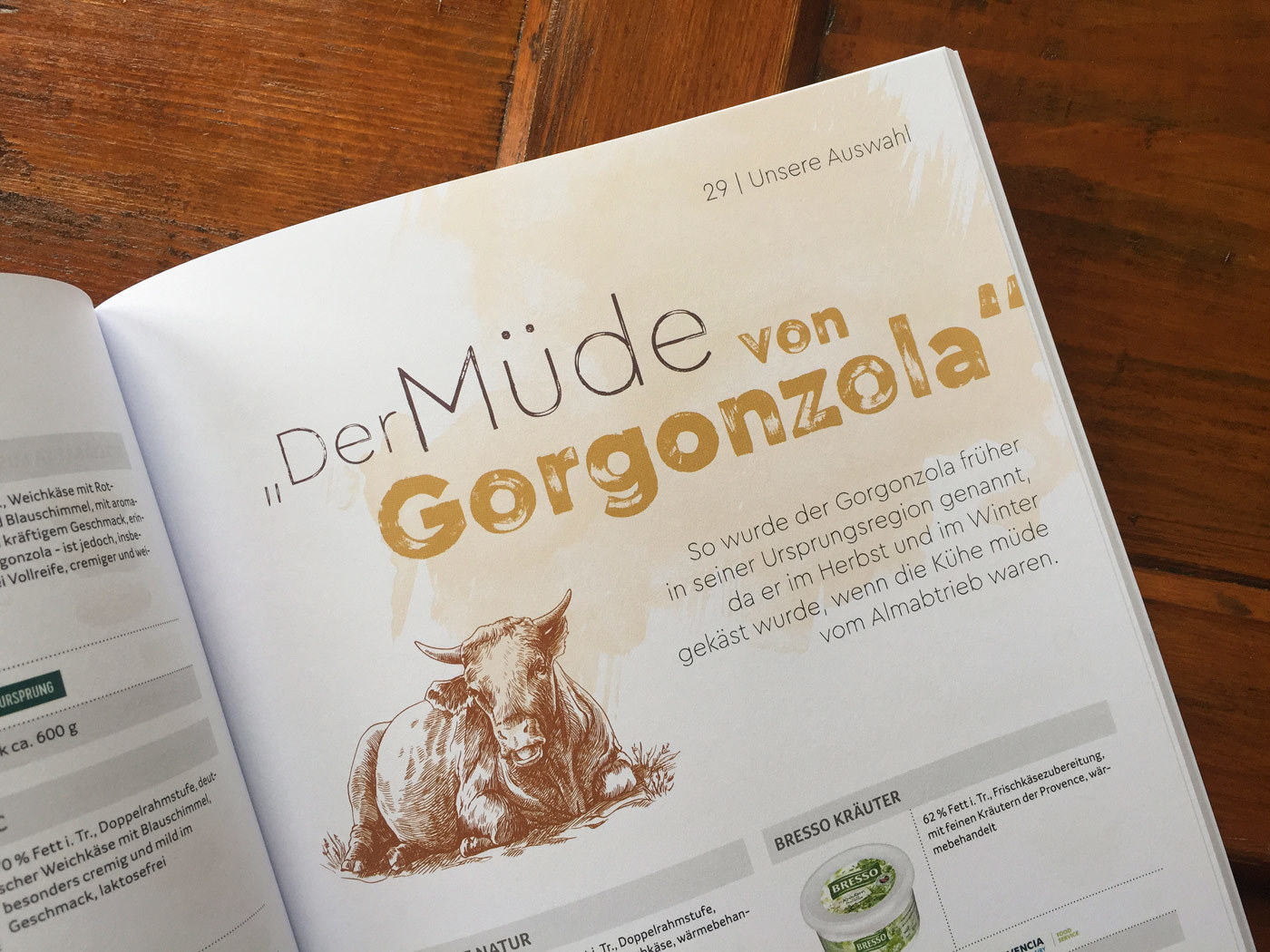 Fonts In Use Trans Gourmet Kaese Magazin Milk Design 16 Cera Brush