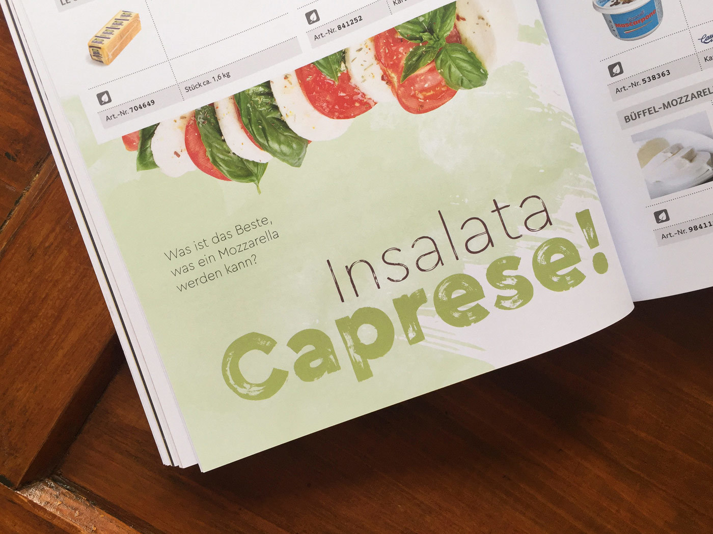 Fonts In Use Trans Gourmet Kaese Magazin Milk Design 18 Cera Brush