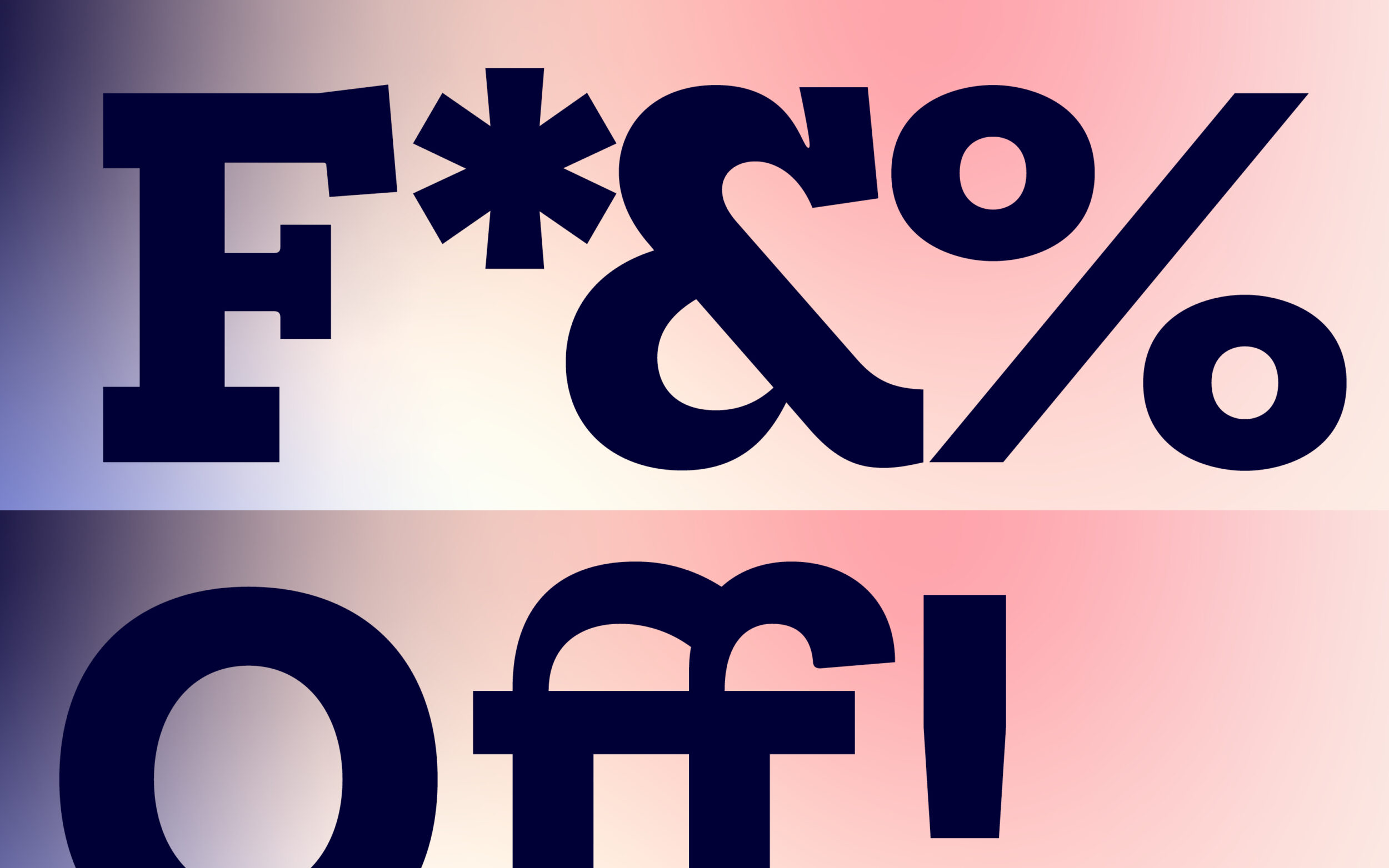 Type Mates Lisa Fischbach Edie And Eddy Slab Slider
