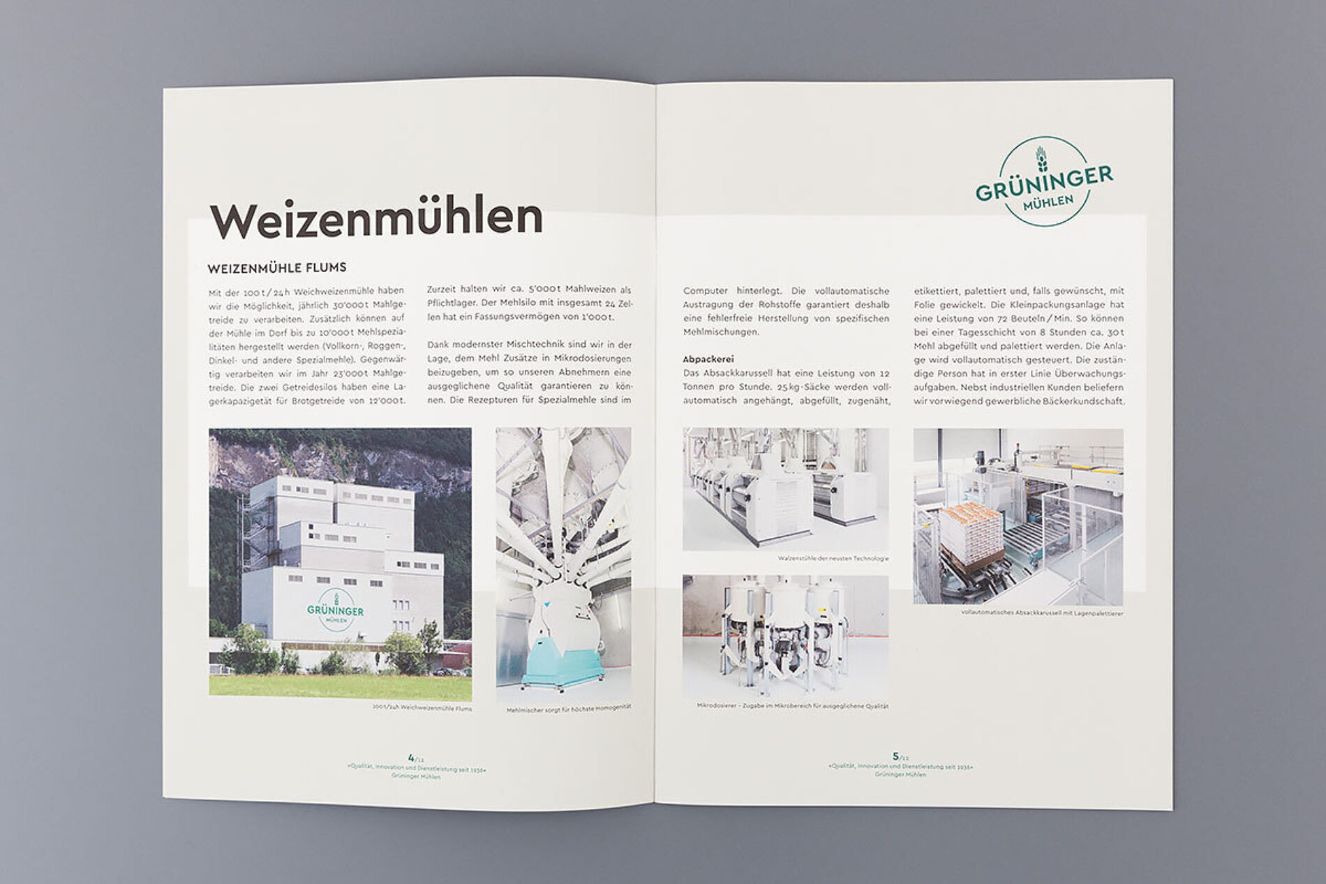 Type Mates Fonts In Use Grueninger Muehlen Studio Risch 18 Cera Pro