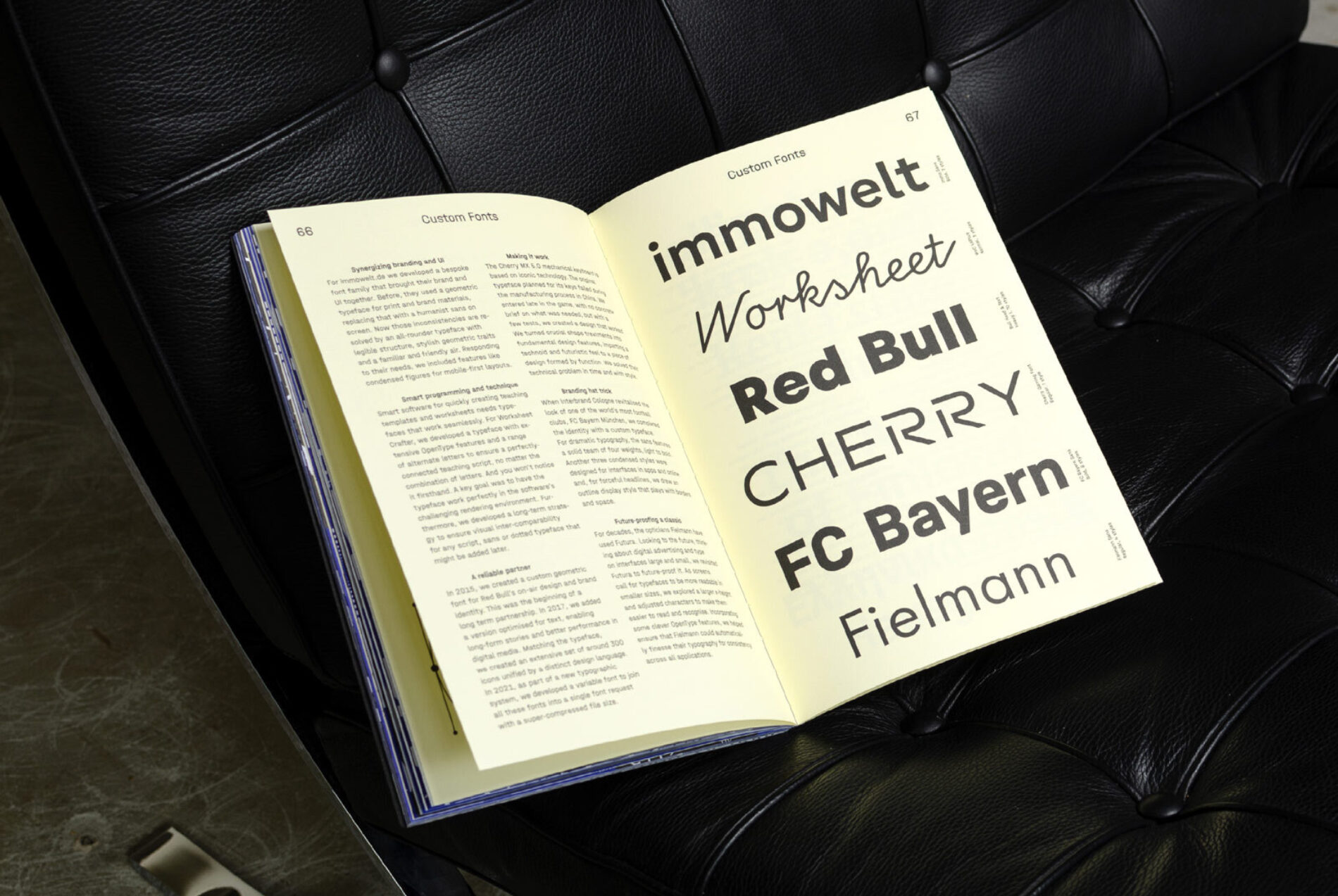 Type Mates printed Specimen Catalogue1 05 custom Typefaces