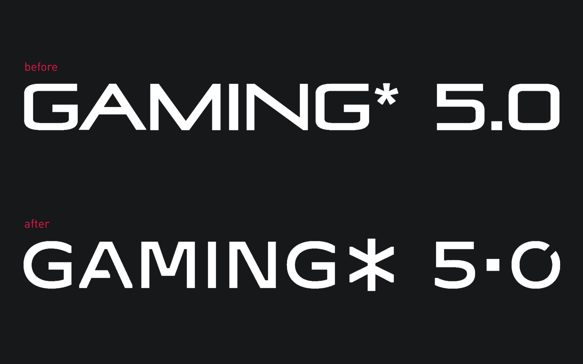 Typemates Cherry bespoke Typeface Custom Font Branding Sans Computer Hardware Gaming Keyboard12
