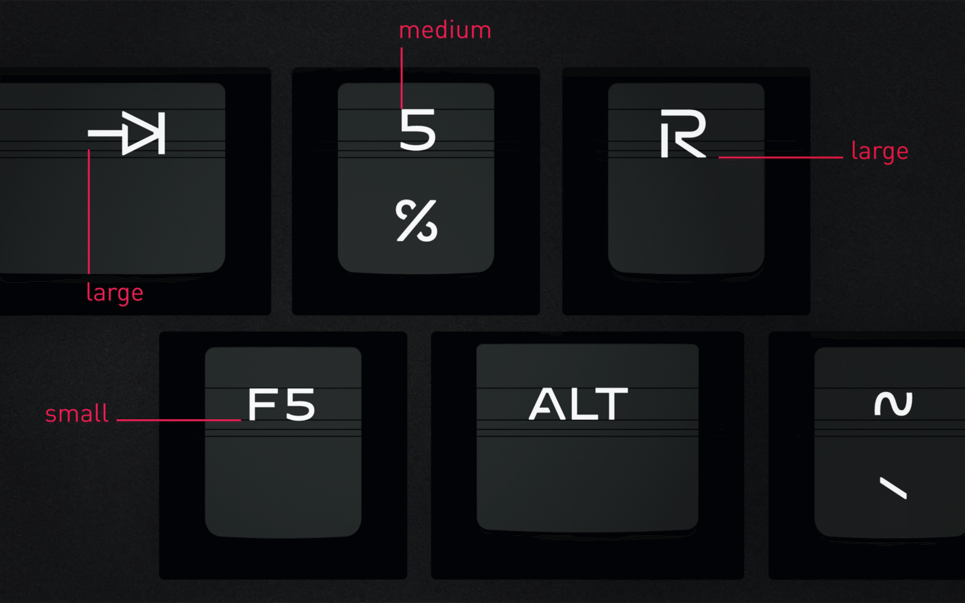 Typemates Cherry bespoke Typeface Custom Font Branding Sans Computer Hardware Gaming Keyboard17