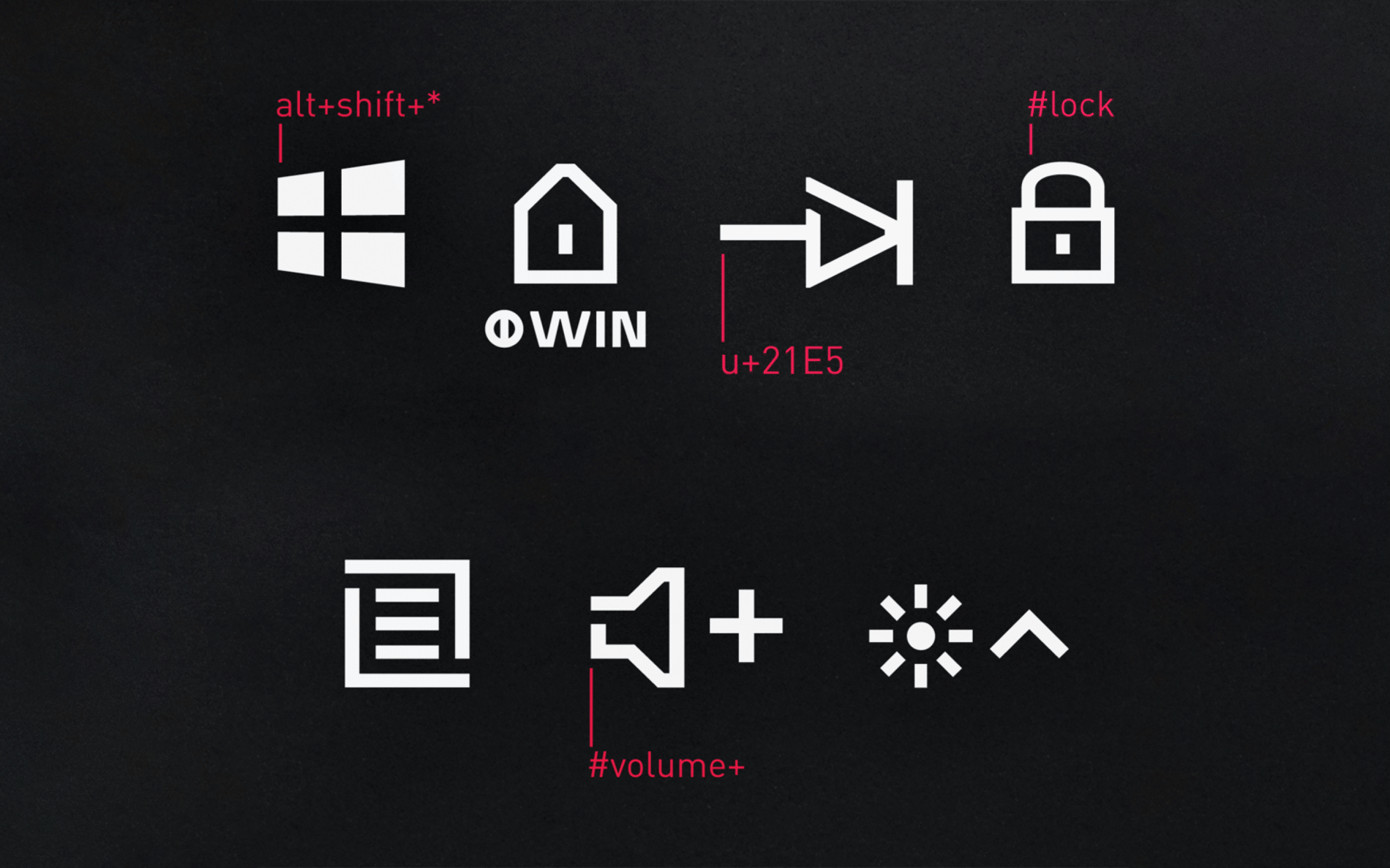 Typemates Cherry bespoke Typeface Custom Font Branding Sans Computer Hardware Gaming Keyboard18