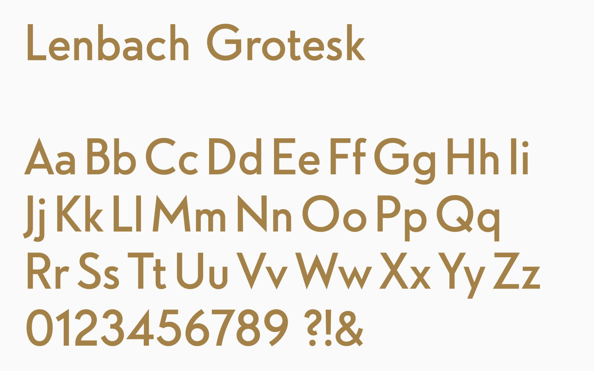 Typemates Lenbachhaus bespoke Typeface Custom Font Branding Sans Art Museum Exhibition5