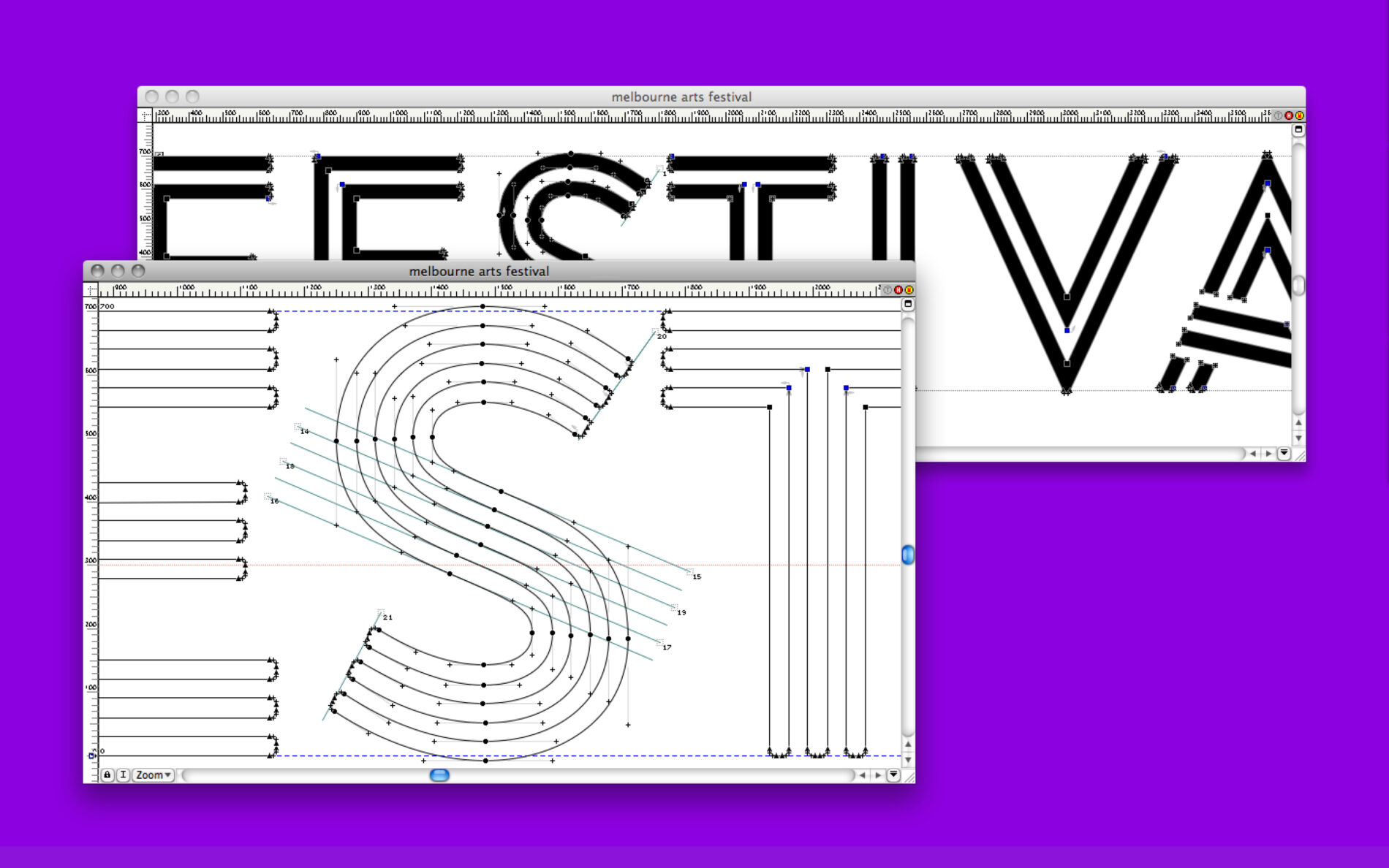 Typemates Melbourne Festival bespoke Typeface Custom Logo Branding Sans Multiline Art Culture5