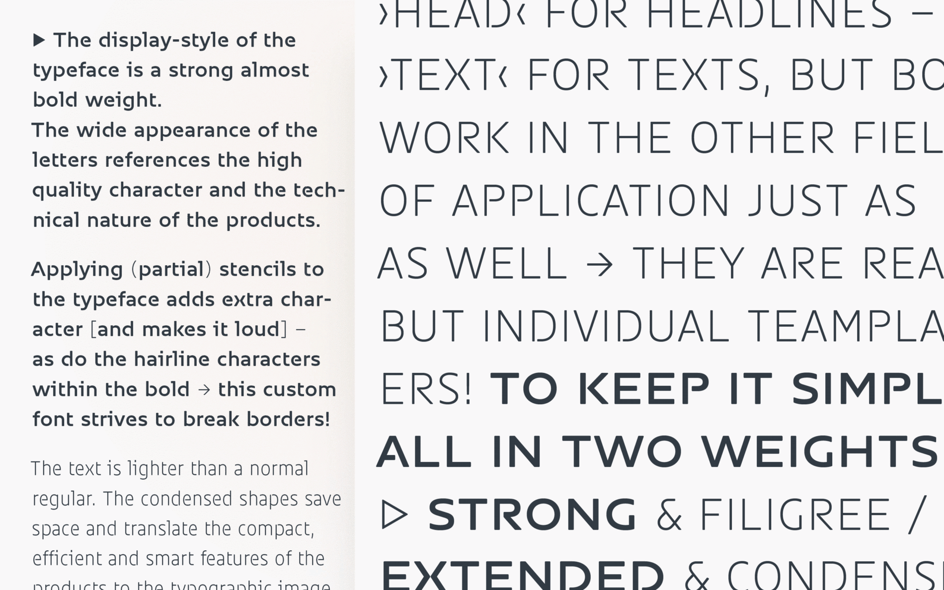 Typemates SAM bespoke Typeface Custom Font Branding Sans Point Of Sale Industry Technology7