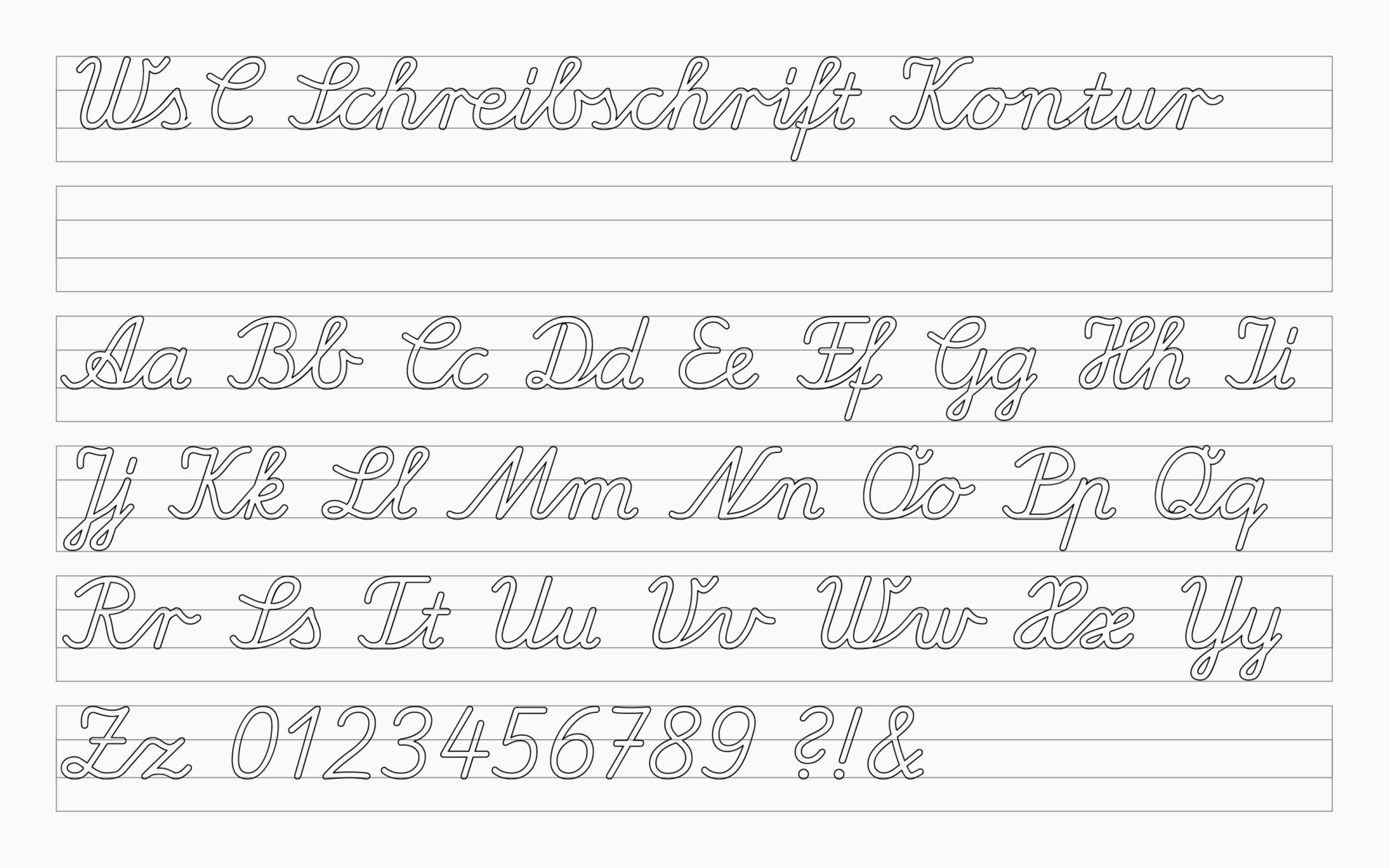 Typemates Worksheet Crafter bespoke Typeface Custom Font Branding Script Educational Software10