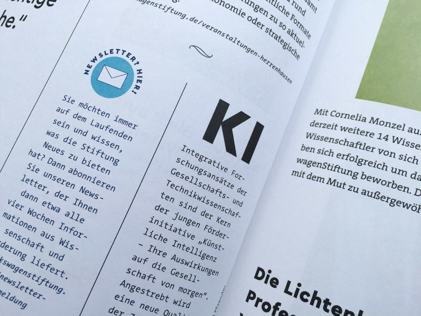 Fonts In Use Volkswagen Stiftung Magazin Corporate Publisher Territory 04 Cera Pro Thesis