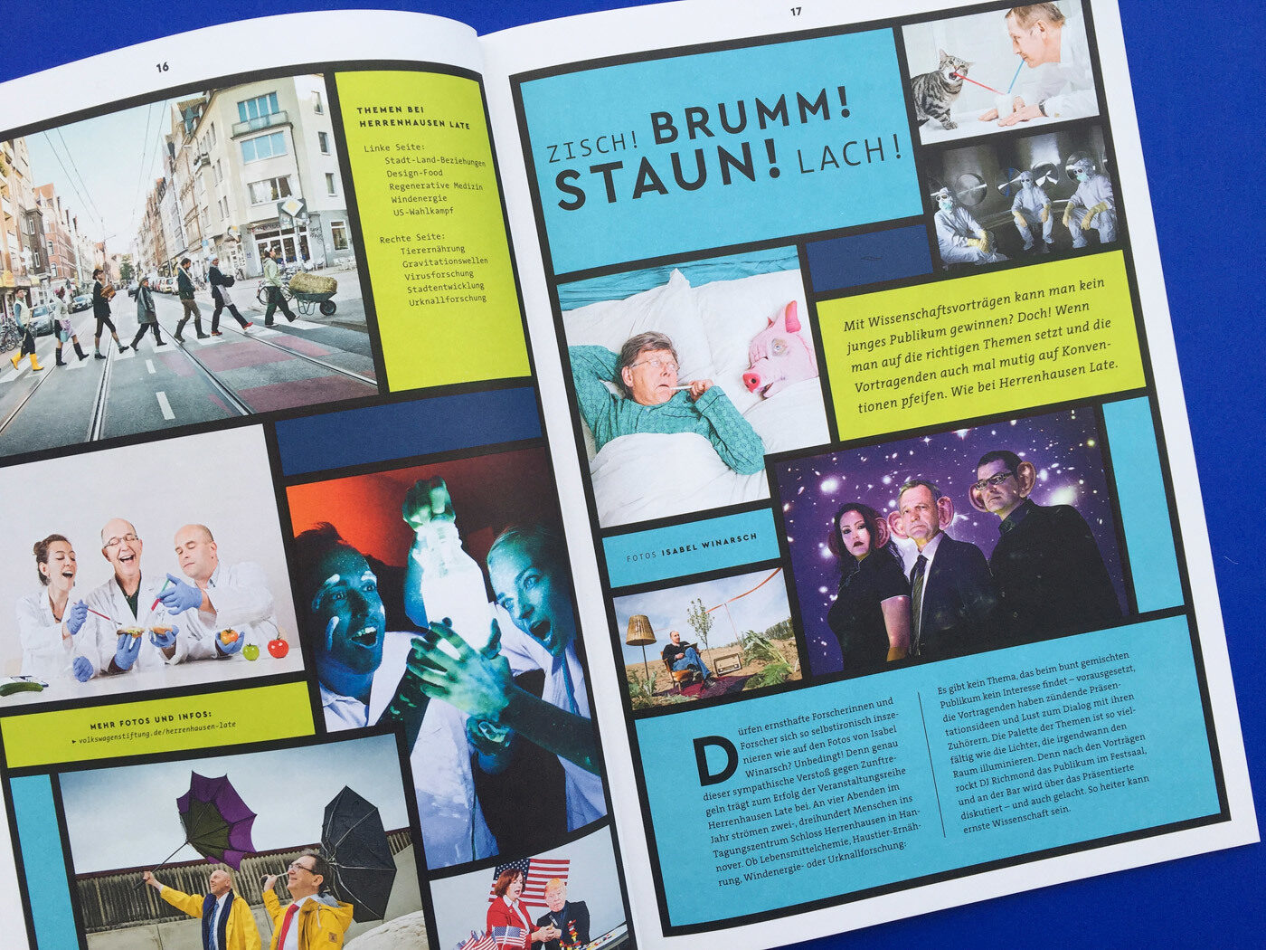 Fonts In Use Volkswagen Stiftung Magazin Corporate Publisher Territory 06 Cera Pro Thesis
