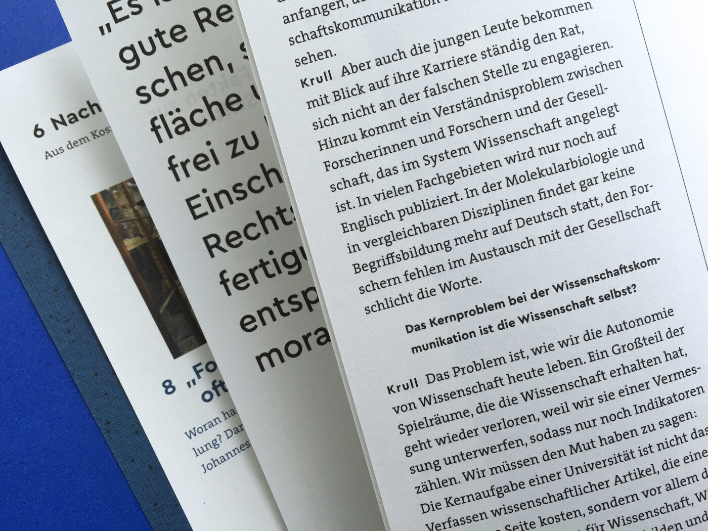 Fonts In Use Volkswagen Stiftung Magazin Corporate Publisher Territory 12 Cera Pro Thesis