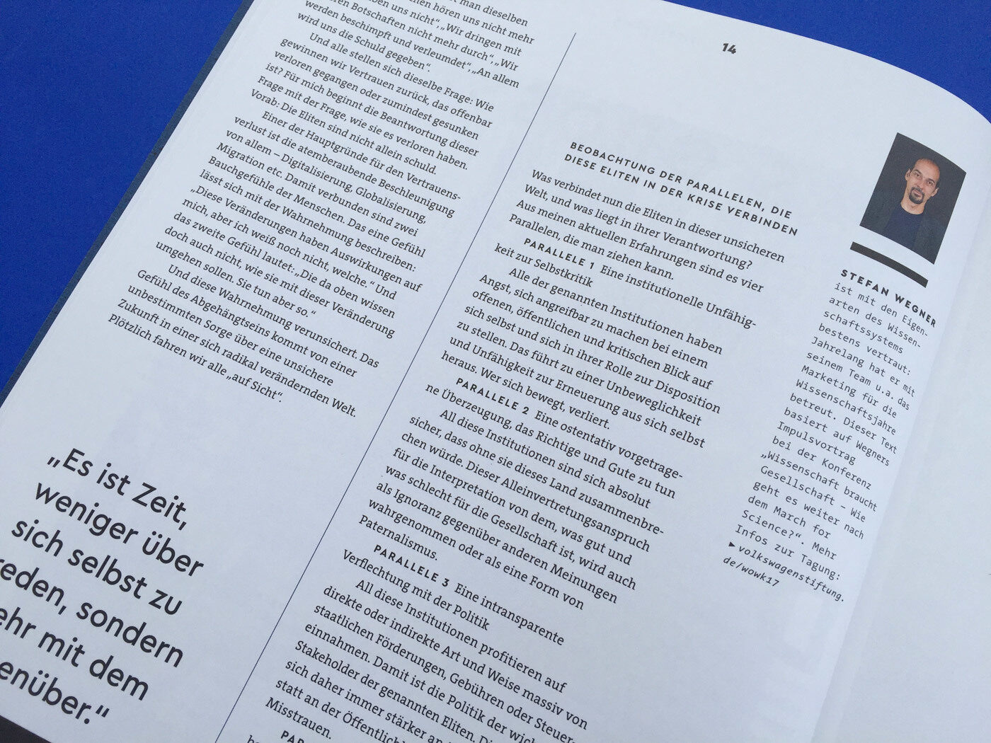 Fonts In Use Volkswagen Stiftung Magazin Corporate Publisher Territory 13 Cera Pro Thesis