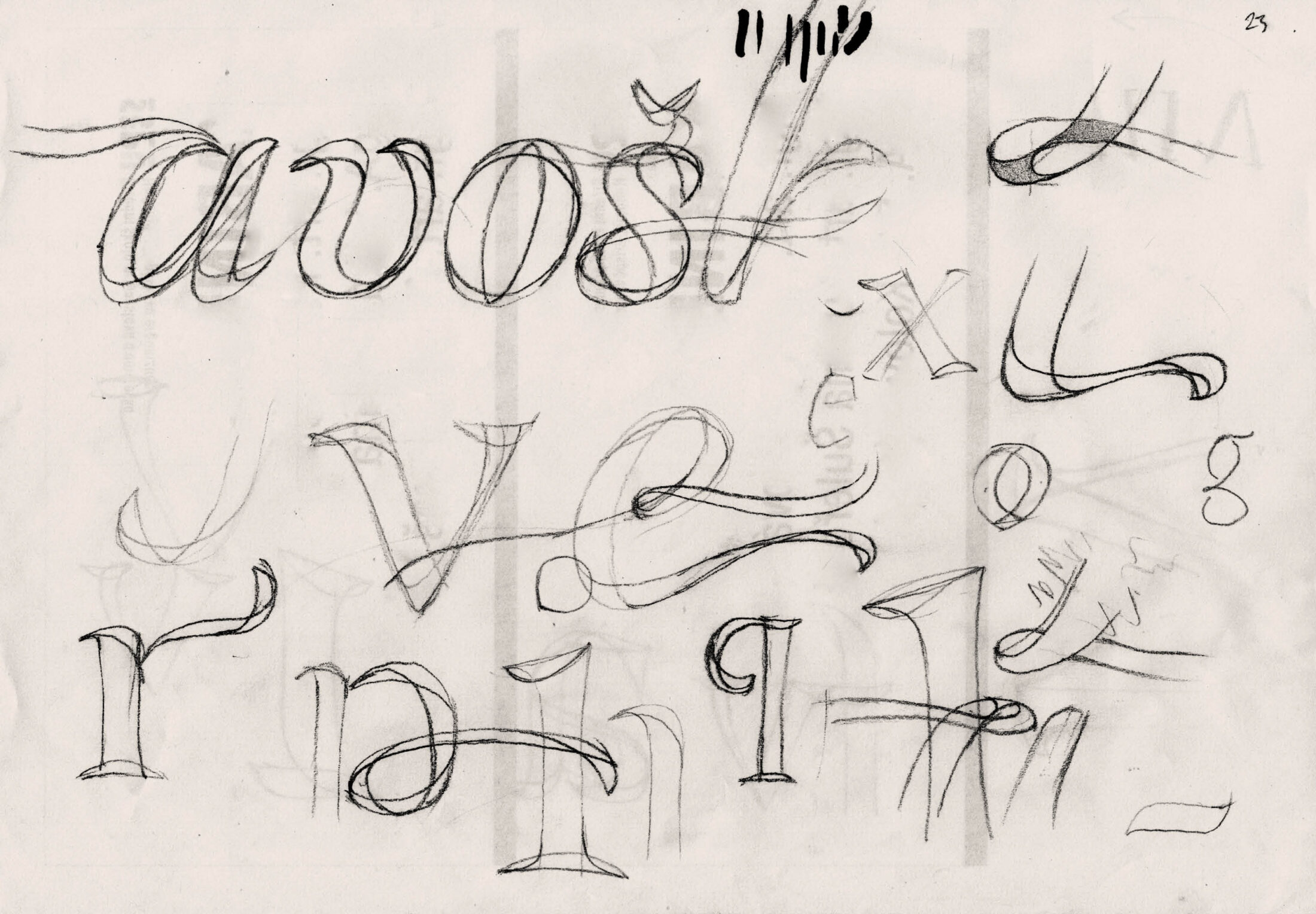 Making Of Type Mates Resonay Typeface Andrej Dienes
