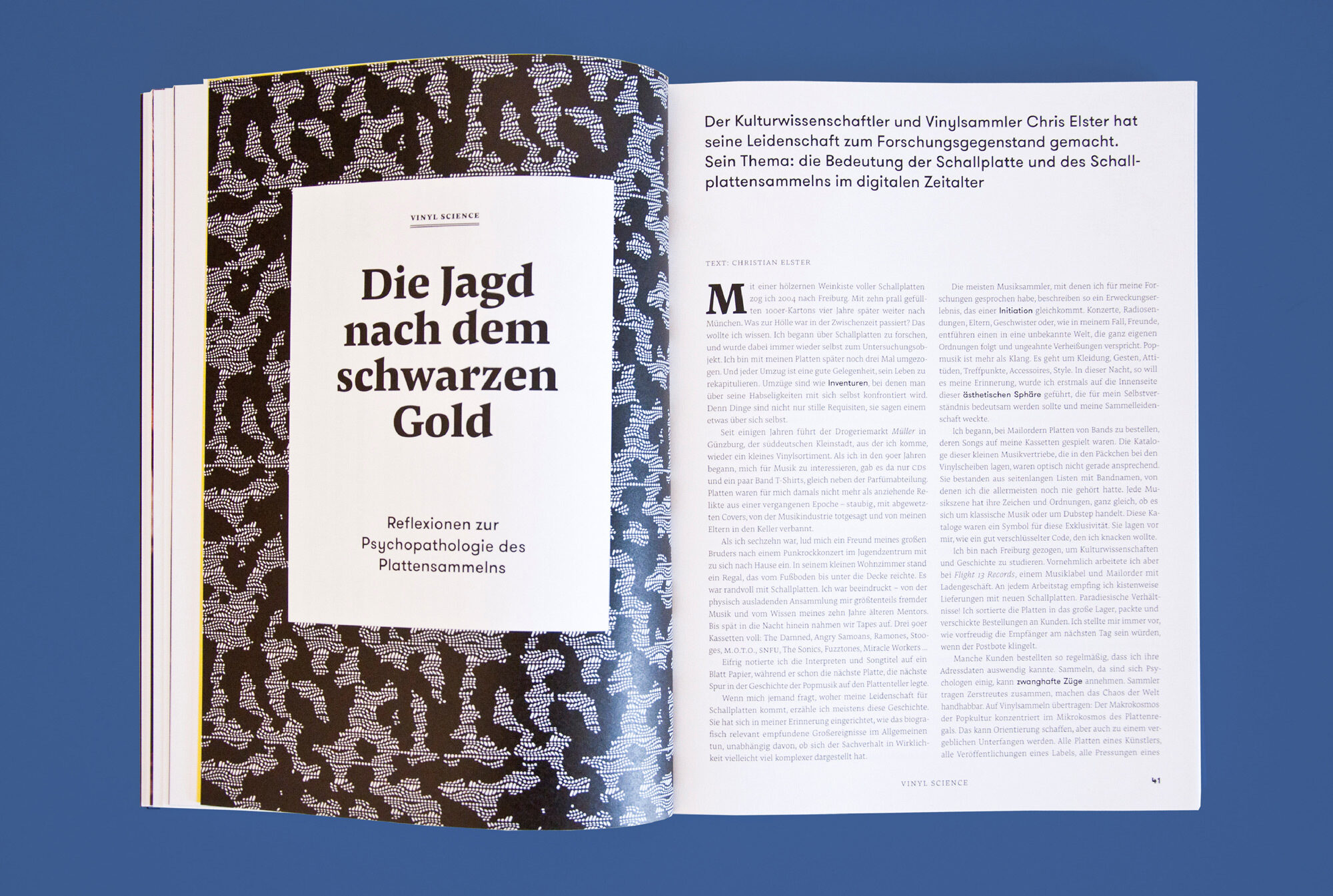 Pensum Vinyl Stories Magazine News 07 Blau