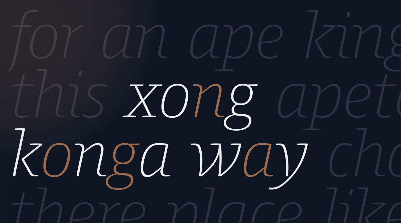 Type Mates Closer Look At Harrison Serif Pro 09
