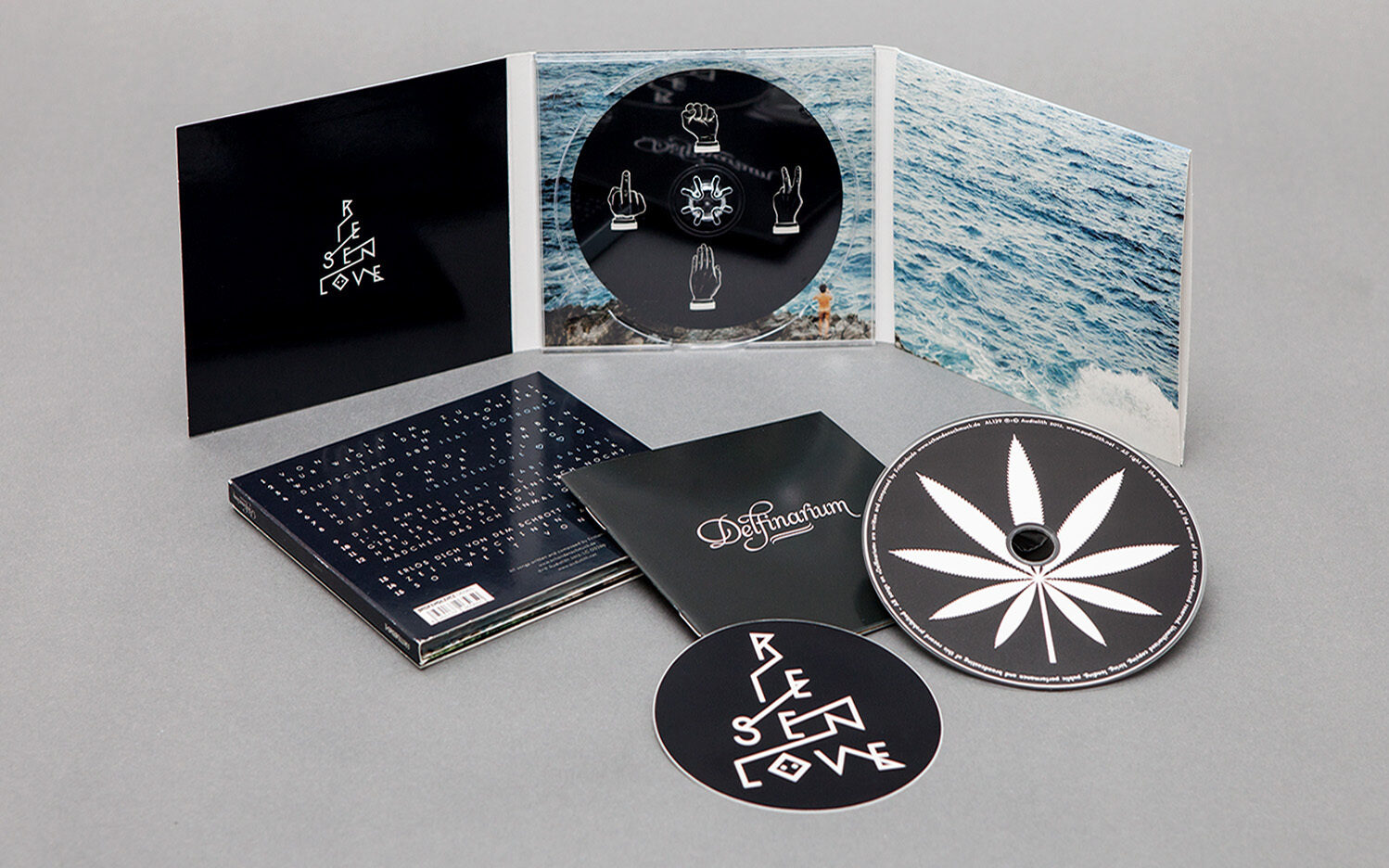 Type Mates Font In Use TJ Evolette Frittenbude Delfinarium Album Artwork Music 6
