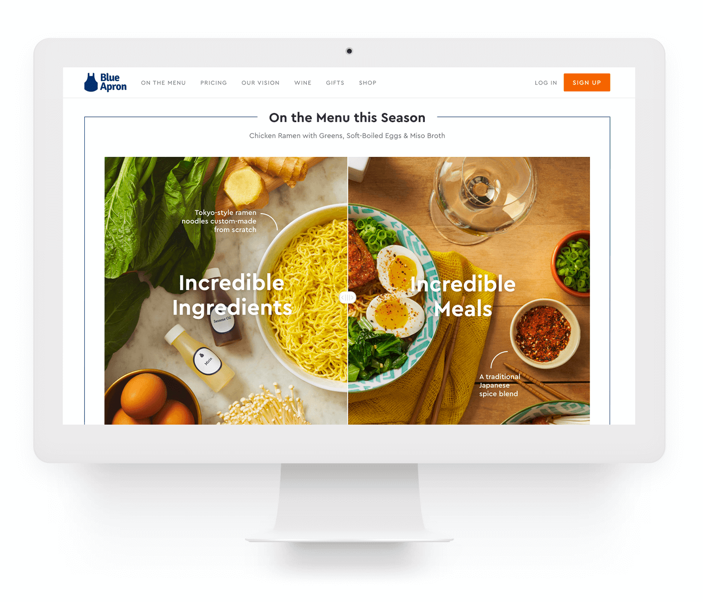 Type Mates Fonts In Use Blue Apron 11 Cera Pro