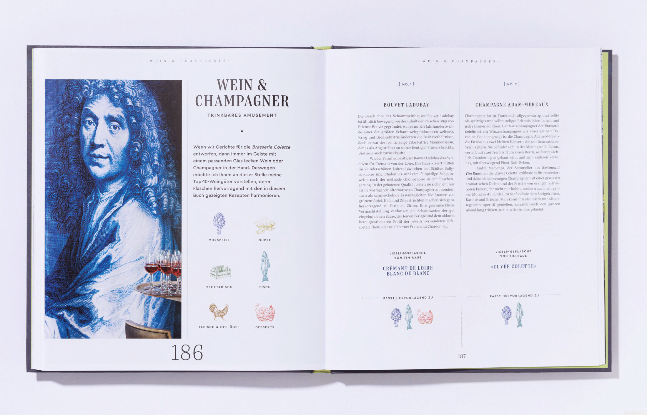Type Mates Fonts In Use Design Cezet Design Photo Florian Hammerich Tim Raue Colettere 23 Bridge Text Bridge Head Cera Pro