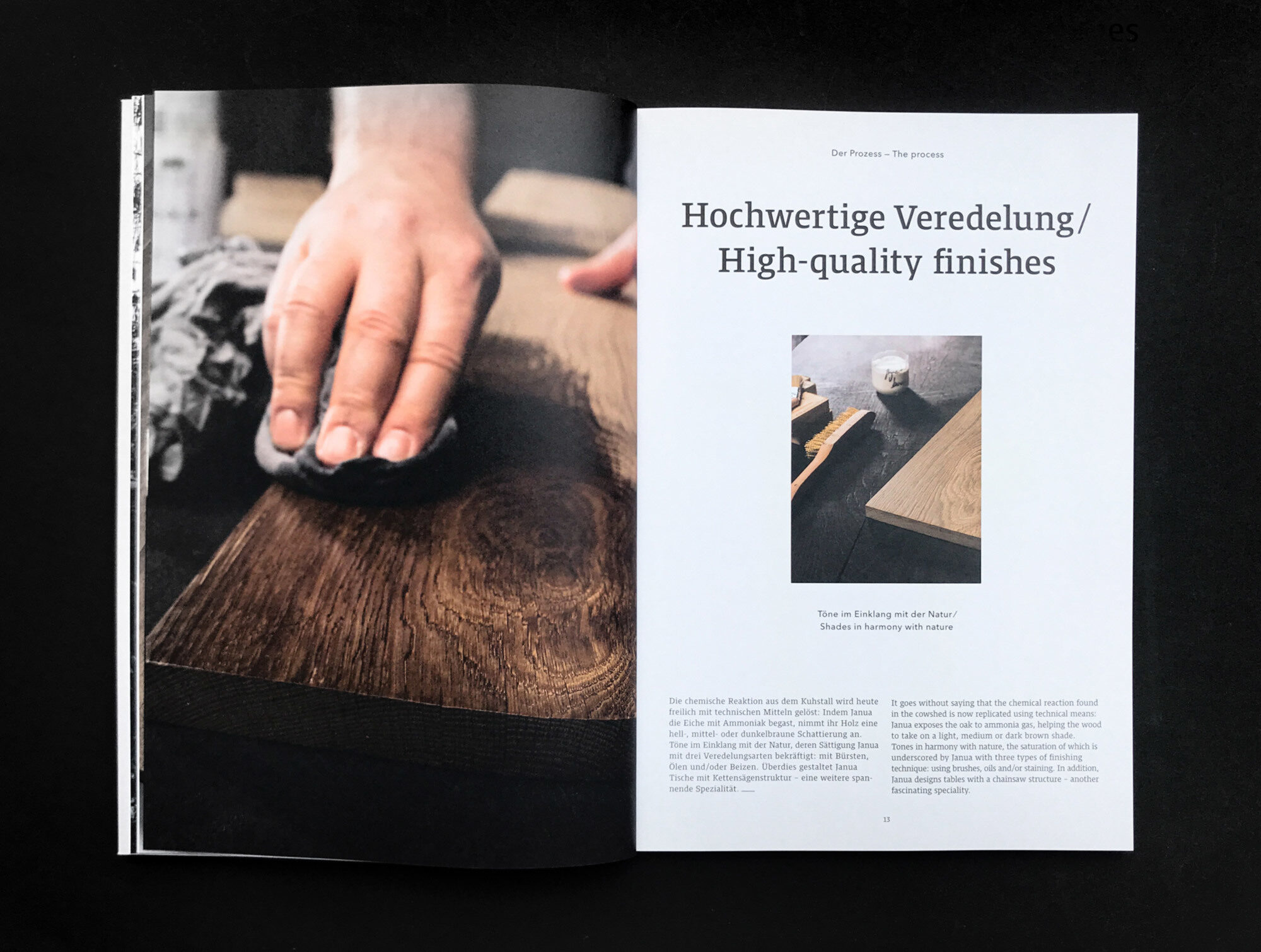 Type Mates Fonts In Use Janua Moebel Bernhard Maier Design 11 Harrison Serif