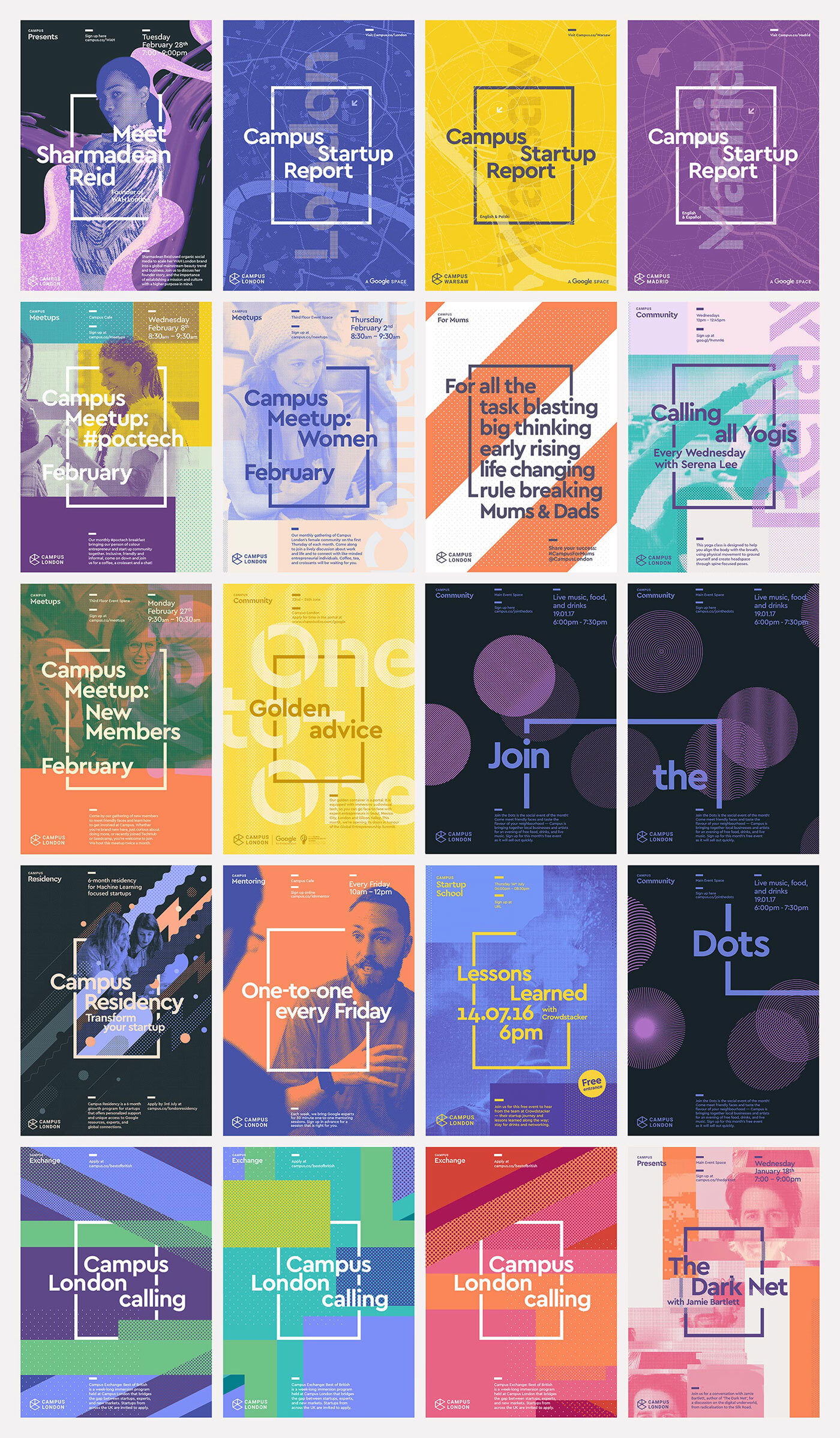 Type Mates Fonts In Use Multidaptor Google Campus 05 Cera Stencil Poster Matrix