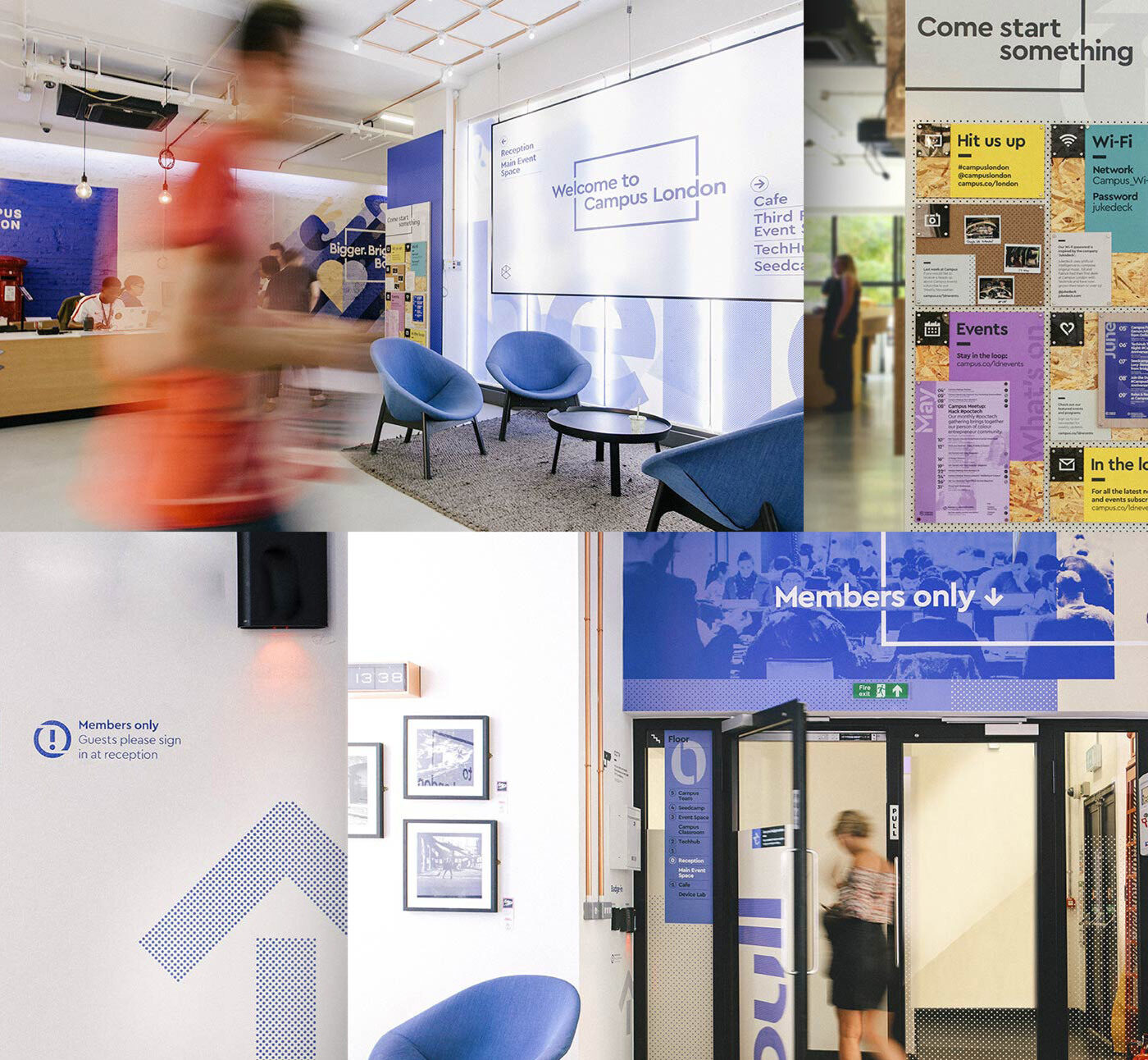 Type Mates Fonts In Use Multidaptor Google Campus 08 Cera Stencil Applications Interior Signage