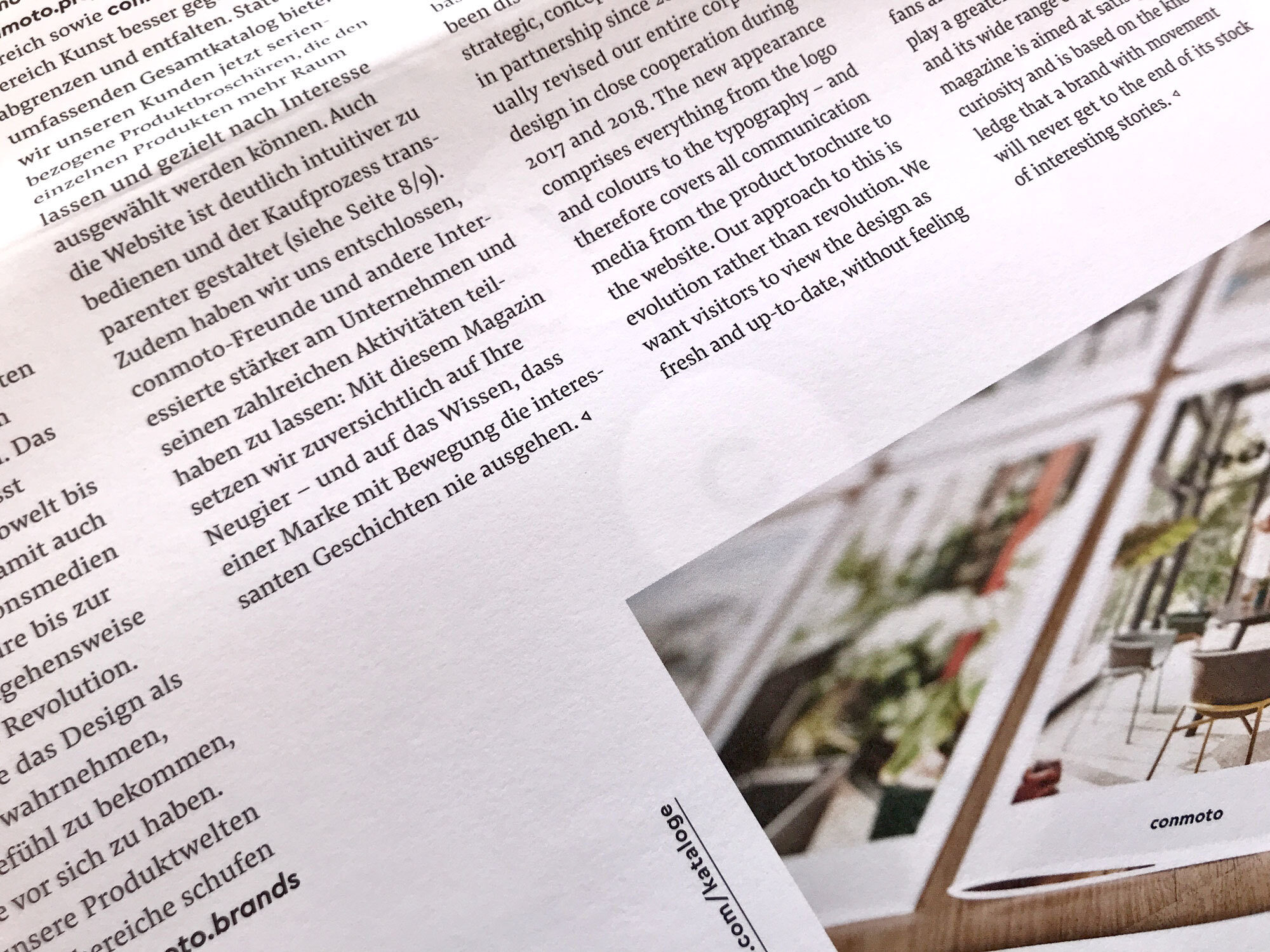 Type Mates Fonts In Use Conmoto 02 Backstage Magazine 01 04 Cera Pro Pensum Pro