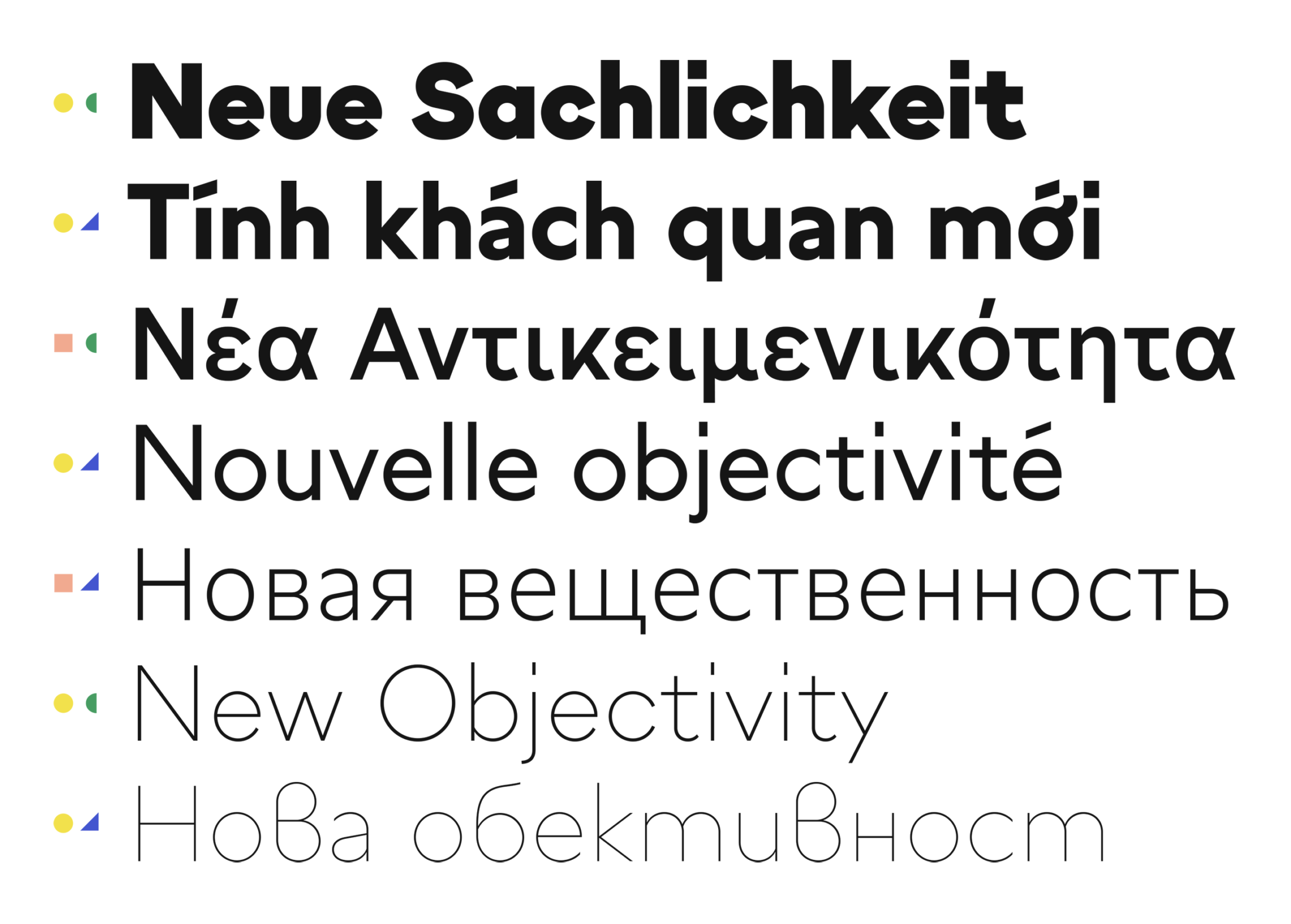 Type Mates Grato Gratimo Classic Grotesk Geometric Font About12 Greek Cyrilic Vietnamese Languages