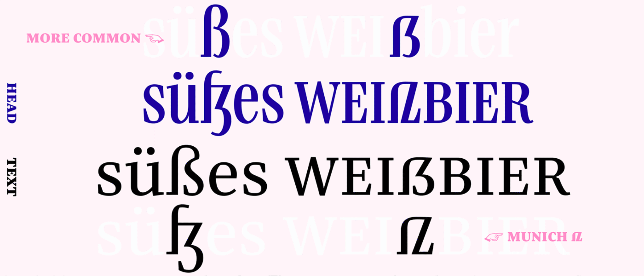 Type Mates Mona Franz Bridge Head Text Article 11 Munich Eszett Stylistic Sets Formatsatz