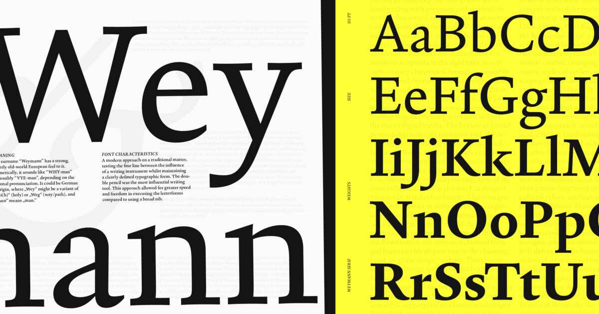 weymann serif